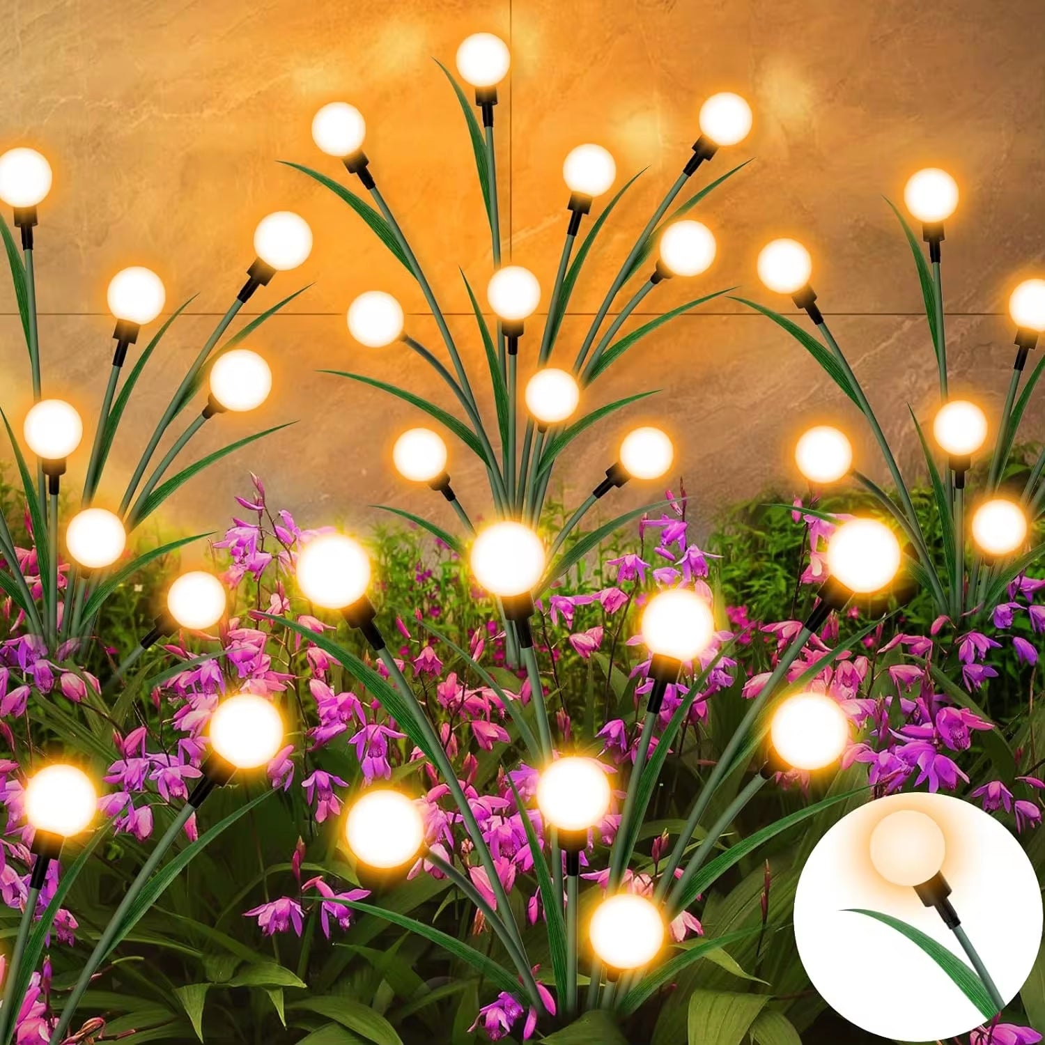 Illuminate Your Outdoors: 12 LED Waterproof Solar Ground Lights for Garden, Pathway, and Patio Decor